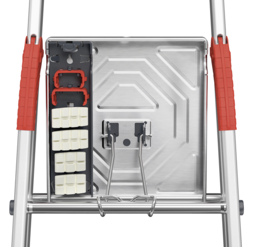 Hailo Jeu de pieds interchangeables EasyClix Living pour escabeau industriel