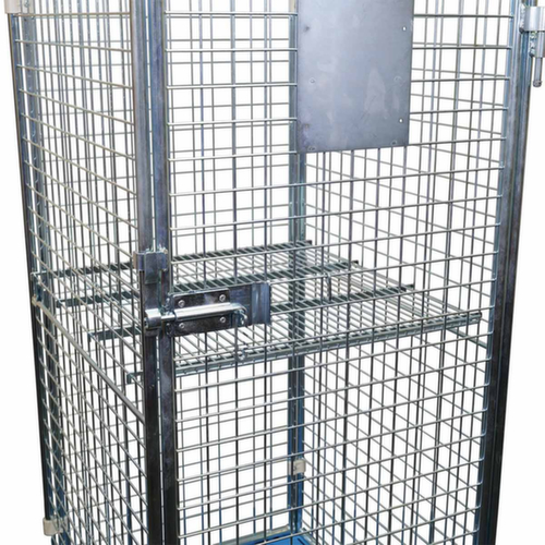 Tablette à accrocher pour bac sur roulettes, largeur x profondeur 700 x 705 mm