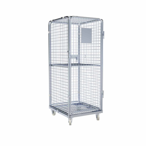 Bac sur roulettes de sécurité rolltainer®, force 500 kg, longueur x largeur 815 x 724 mm