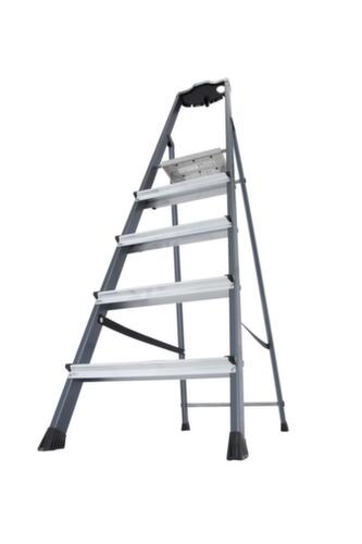 Krause Escabeau industriel MONTO® Securo®, 5 marches à profil antidérapant