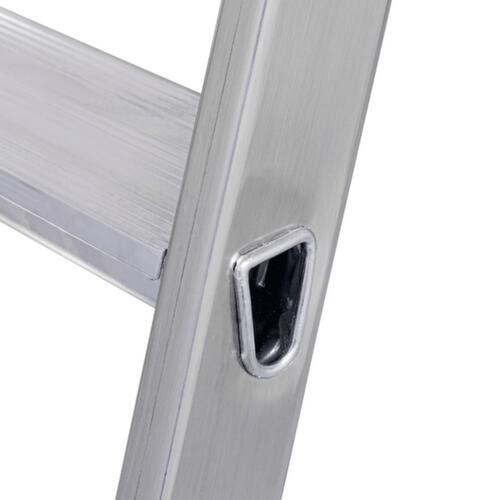 Krause escabeau industriel MONTO® Solido® avec estrade à profilé convexe, 5 marches profilées