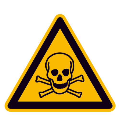 Panneau d'avertissement SafetyMarking® substances toxiques