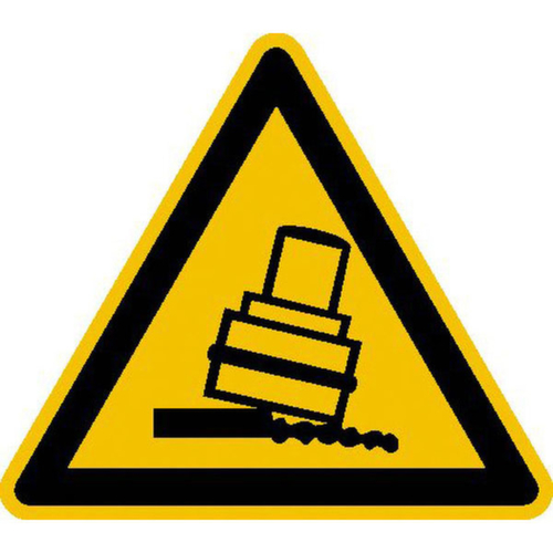 panneau d'avertissement SafetyMarking® Risque de basculement
