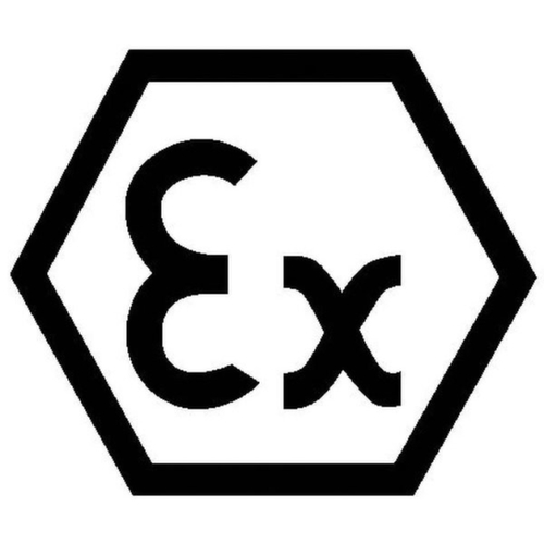 Étiquettes de signalisation SafetyMarking®, « Ex (antidéflagrant/hexagonal) »