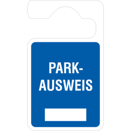 vignette de stationnement SafetyMarking®, Vignette de stationnement