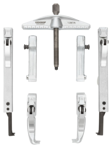 1101-1.04/SEB-08 Jeu d'extracteurs avec 6 crochets