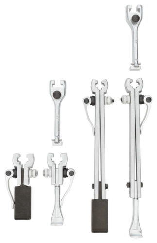 1101-1.04/SEB-08 Jeu d'extracteurs avec 6 crochets