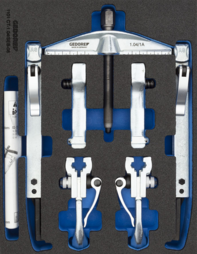 1101-1.04/SEB-08 Jeu d'extracteurs avec 6 crochets