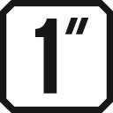 K 21 L 30 Douille à chocs 1" longue 6 pans 30 mm