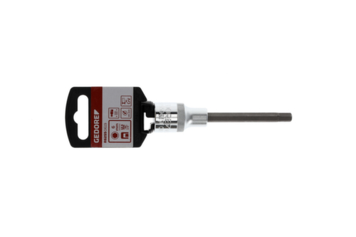 GEDORE RED R62550619 Embout de vissage 1/2" 6 mm Longueur 100 mm