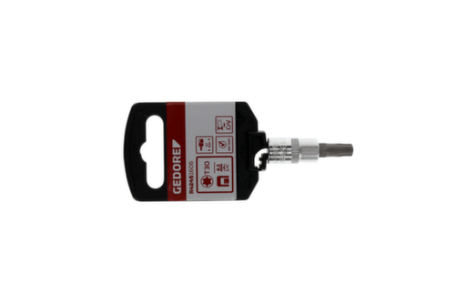 GEDORE RED R42451606 Embout de tournevis 1/4" TX T30 Longueur 37 mm