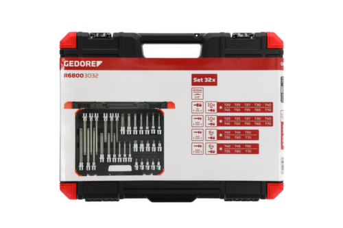 GEDORE R68003032 Douilles de tournevis 1/2 TX 32 pièces