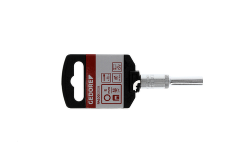 R41000509 Douille 1/4" 6 pans 5 mm Longueur 50 mm