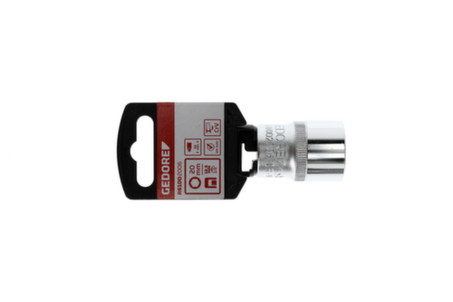 R61002006 Douille 1/2" 6 pans 20 mm Longueur 38 mm