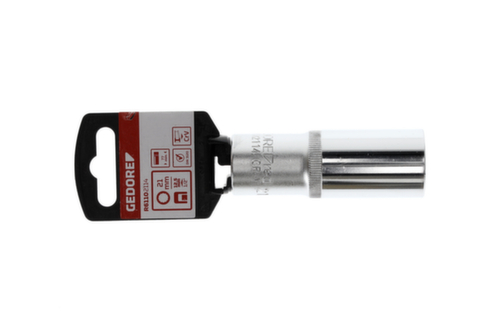 R61102114 Douille 1/2" 12 pans 21 mm Longueur 77 mm