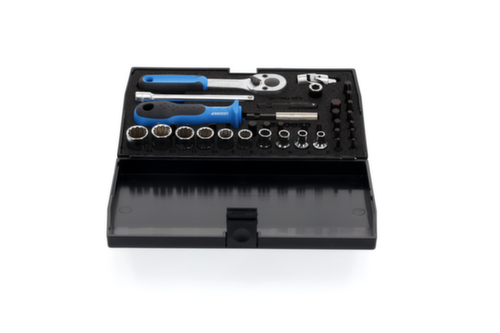 D 20 TMU-10 Jeu de douilles 1/4" 39 pièces UD-IN-IS-PH-PZ-TX