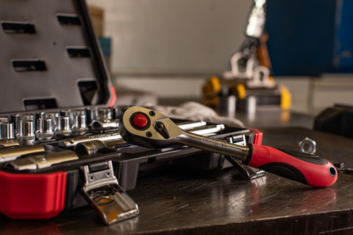 GEDORE R69003024 Jeu de clés à douilles 1/2" 10-32mm 24 pièces