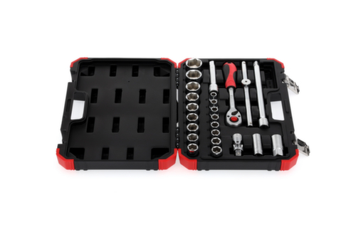 GEDORE R69003024 Jeu de clés à douilles 1/2" 10-32mm 24 pièces