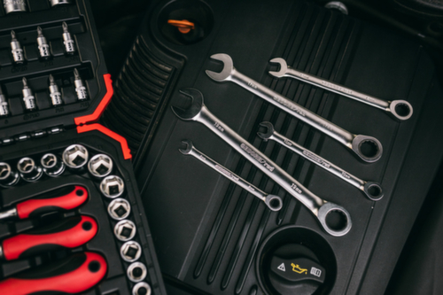 GEDORE RED R07100210 Clé mixte à cliquet SW21 mm 285 mm