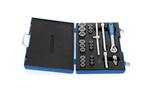 GEDORE D 19 EMU-20 Jeu de douilles 1/2"