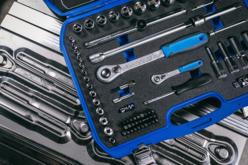 GEDORE 19 BMC 20 Jeu de clés à douille 1/4"+1/2