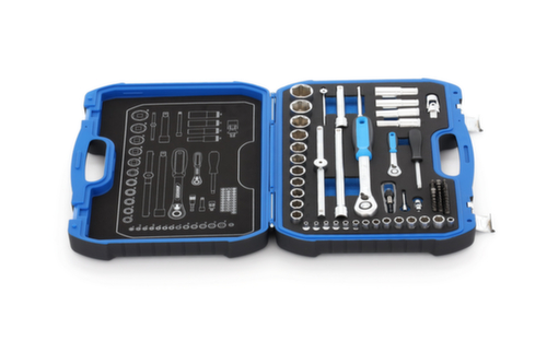 GEDORE 19 BMC 20 Jeu de clés à douille 1/4"+1/2