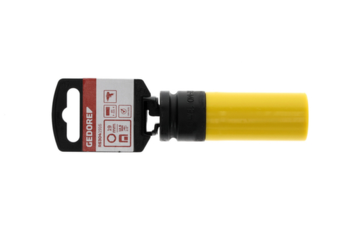 GEDORE R63041916 Douille à chocs 1/2" 19 mm avec douille de protection