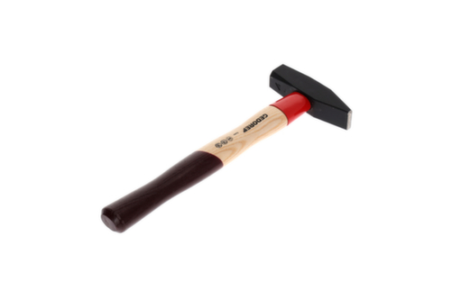 Marteau de serrurier GEDORE 600 E-600 ROTBAND-PLUS avec manche en frêne