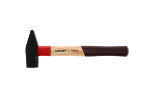 GEDORE 600 E-1500 Marteau de serrurier ROTBAND-PLUS avec manche en frêne
