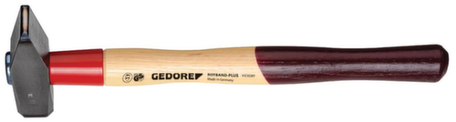 GEDORE 600 IH-300 Marteau de serrurier ROTBAND-PLUS avec manche en hickory