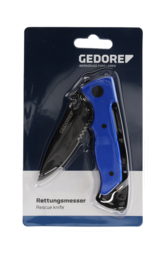 GEDORE SB 6952-00 Couteau de sauvetage Longueur de lame 85mm
