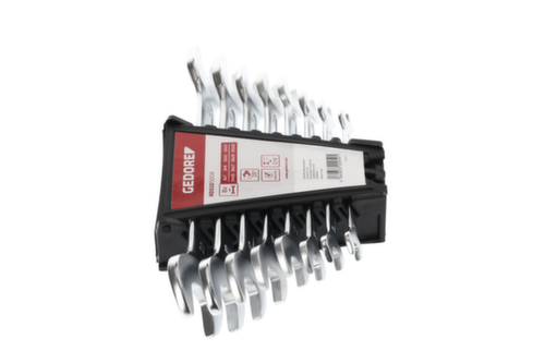 GEDORE R05105008 Jeu de clés à fourche double SW6-22 mm 8 pièces