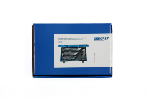 GEDORE 7 UR-012 Jeu de clés à fourche à cliquet