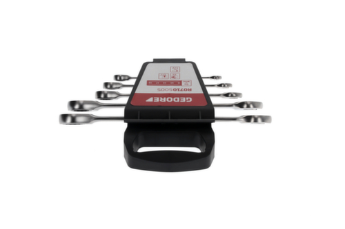 GEDORE R07105005 Jeu de clés mixtes à cliquet SW8-19 mm 5 pièces