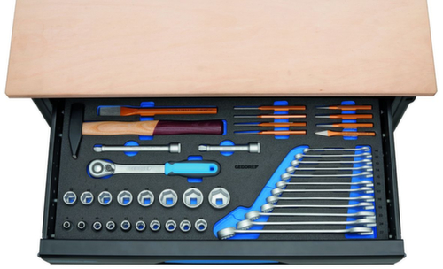 1110 WMW S-03 WorkMo B3 avec assortiment d'outils 110 pcs.