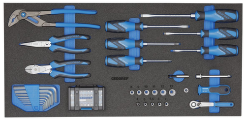 1110 WMW S-03 WorkMo B3 avec assortiment d'outils 110 pcs.