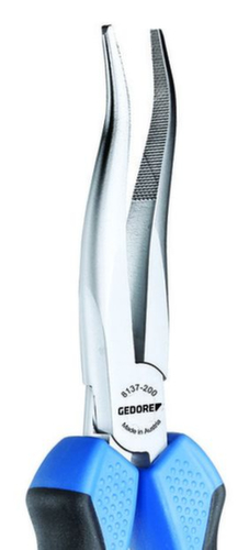 8137-200 JC Pince de mécanicien coudée 200 mm manche 2K