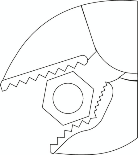 GEDORE 137 12 Pince de préhension 12