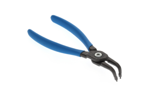 8000 JE 21 Pince de montage pour circlips intérieurs coudée 19-60mm