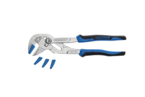 GEDORE SB 183 10 JC S-002 Jeu de clés à pinces 10" JC avec poignée 2K et 4 mâchoires de protection