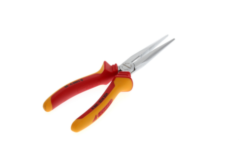 VDE 8132-200 H Pince VDE à bec plat avec isolation par gaine 200 mm