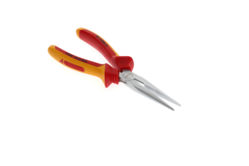 VDE 8132-200 H Pince VDE à bec plat avec isolation par gaine 200 mm