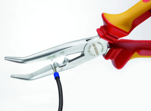 VDE 8131 AB-200 H Pince VDE multiprise 200 mm coudée