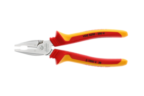 VDE 8250-200 H Pince combinée de force VDE avec isolation par gaine 200 mm