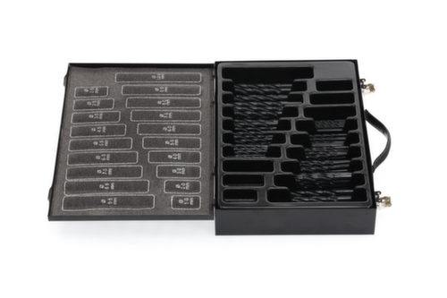 GEDORE RED R93500170 Jeu de forets hélicoïdaux Ø 1-10mm 0.5 pas 170 pièces