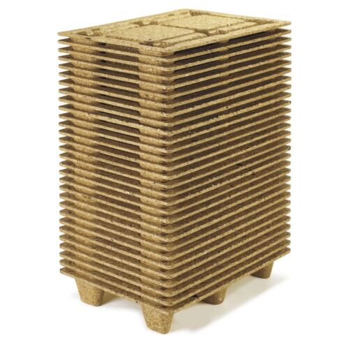 Palette en bois comprimé