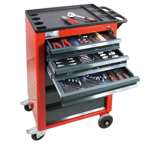 Chariot à outils, 6 tiroir(s)