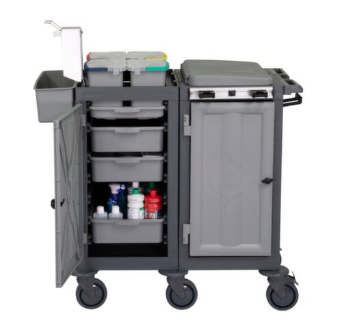 Chariot de nettoyage fermé VariX, 4x6 l seau