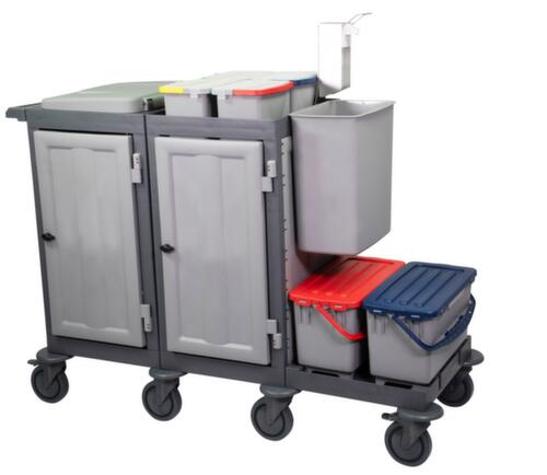 Chariot de nettoyage fermé VariX - Box, 4x6 l seau