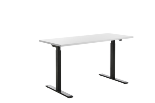 Topstar bureau à hauteur réglable électriquement E-Table Smart avec piètement en T
